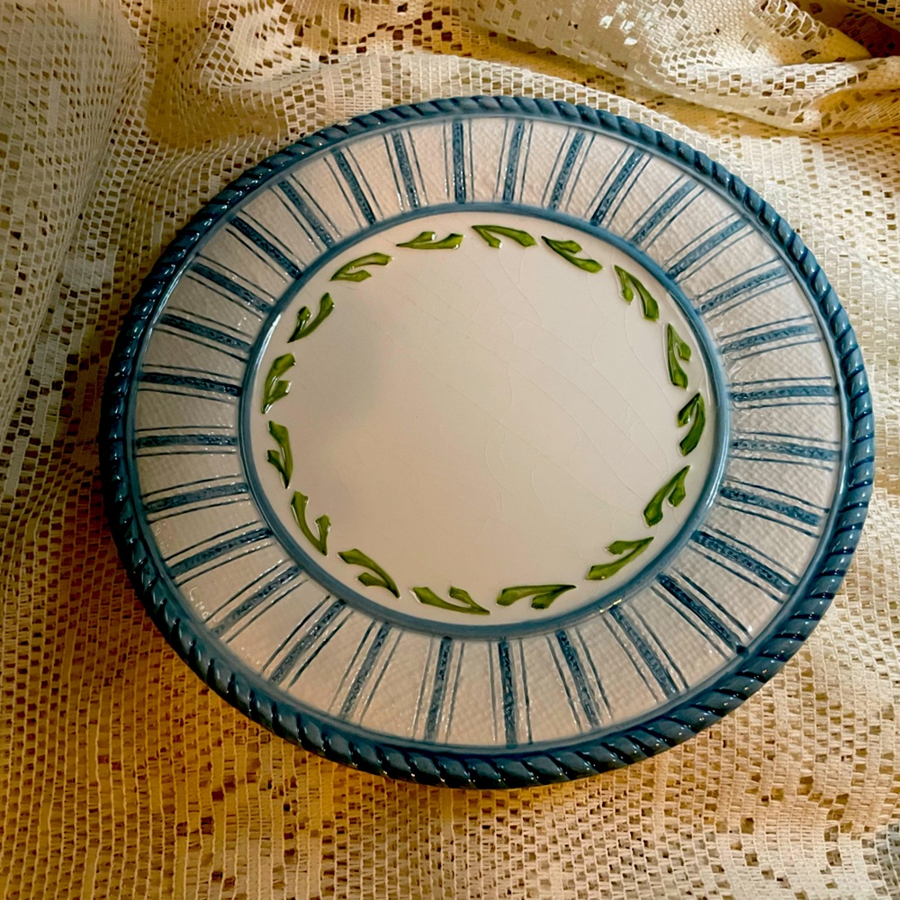 Vintage Fitz and Floyd Salad Plate Seaboard